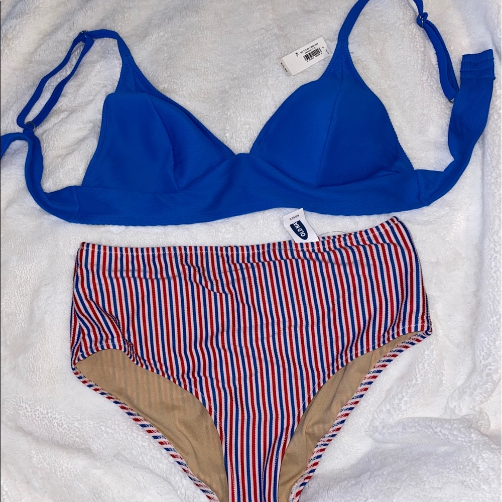 Old Navy High Waisted Bikini Set